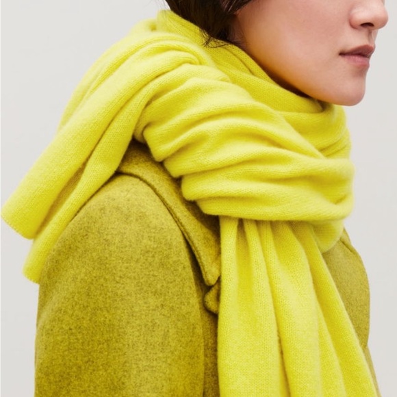 COS Accessories - COS Neon Yellow Scarf